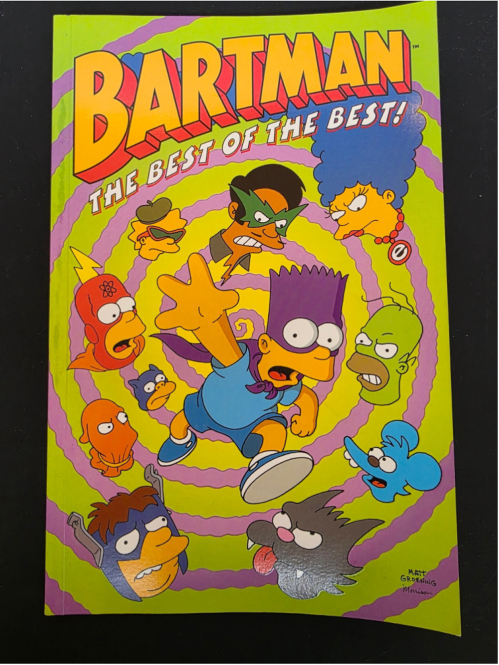 Bongo Comics Bartman The Best of the Best Graphic Novel The Simpsons